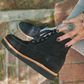 Women's Nomad - Waxed Midnight Suede