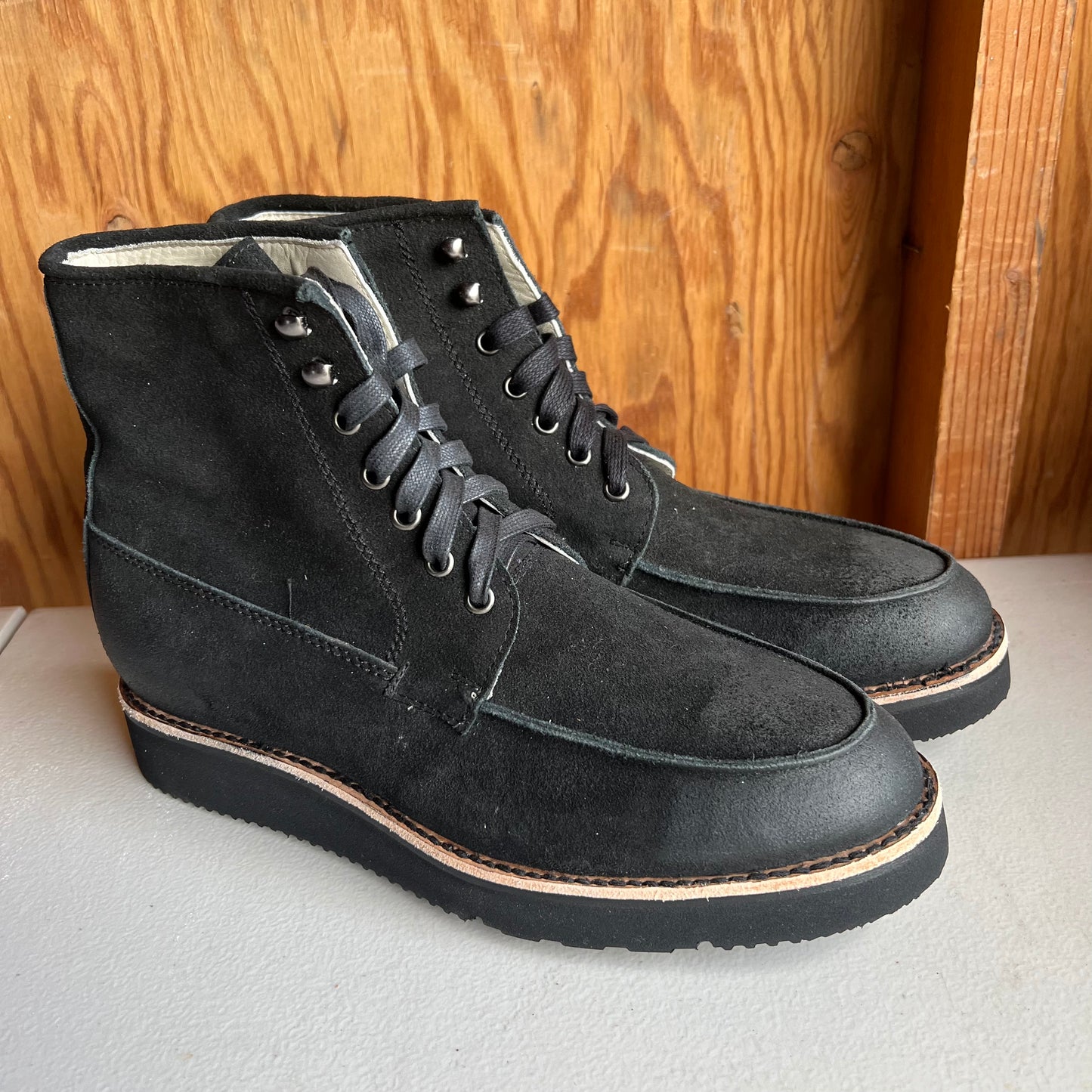 Nomad - Waxed Midnight Suede Size 9.5