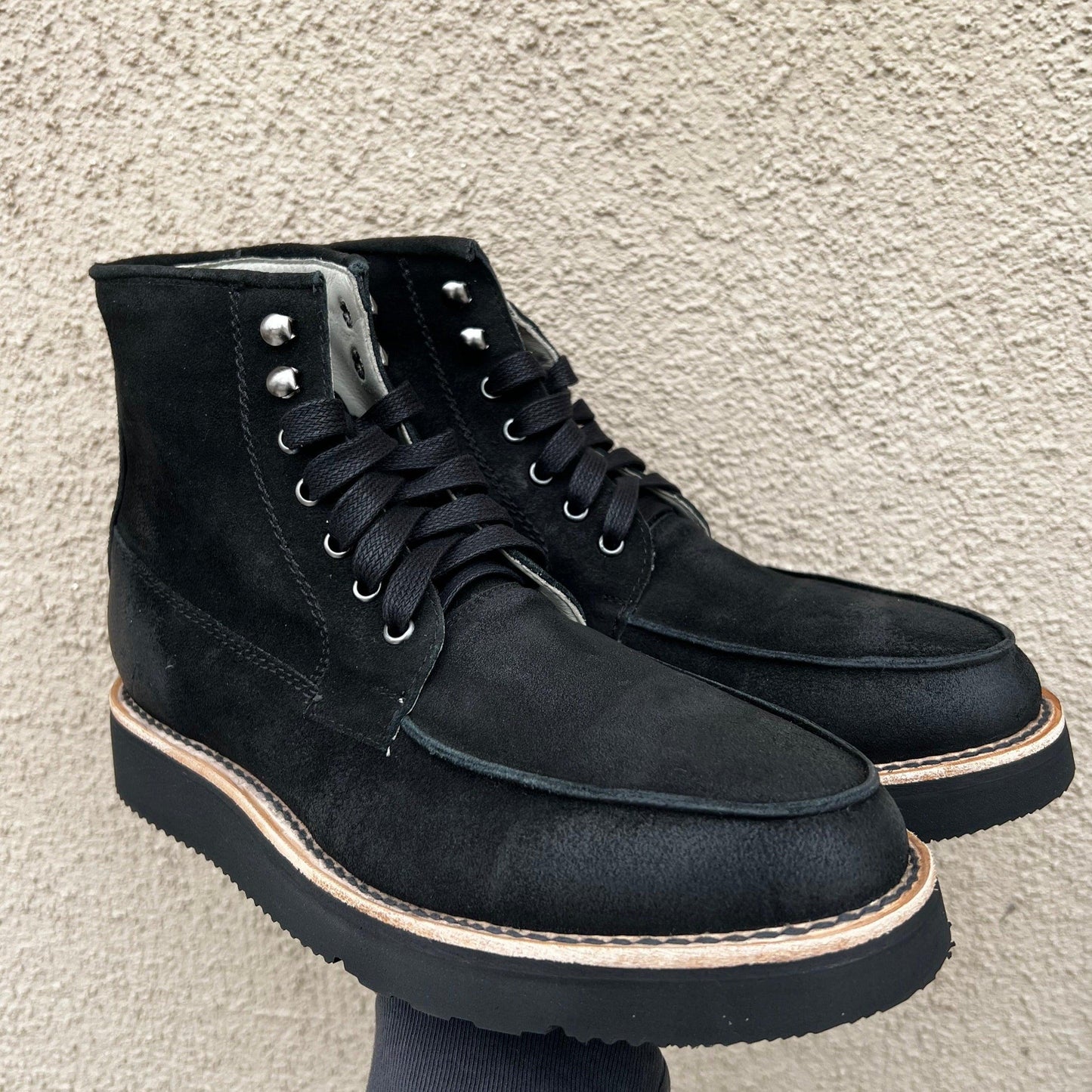 Waxed Suede Midnight Nomad Size 9.5 Item #0852 - DIEVIER