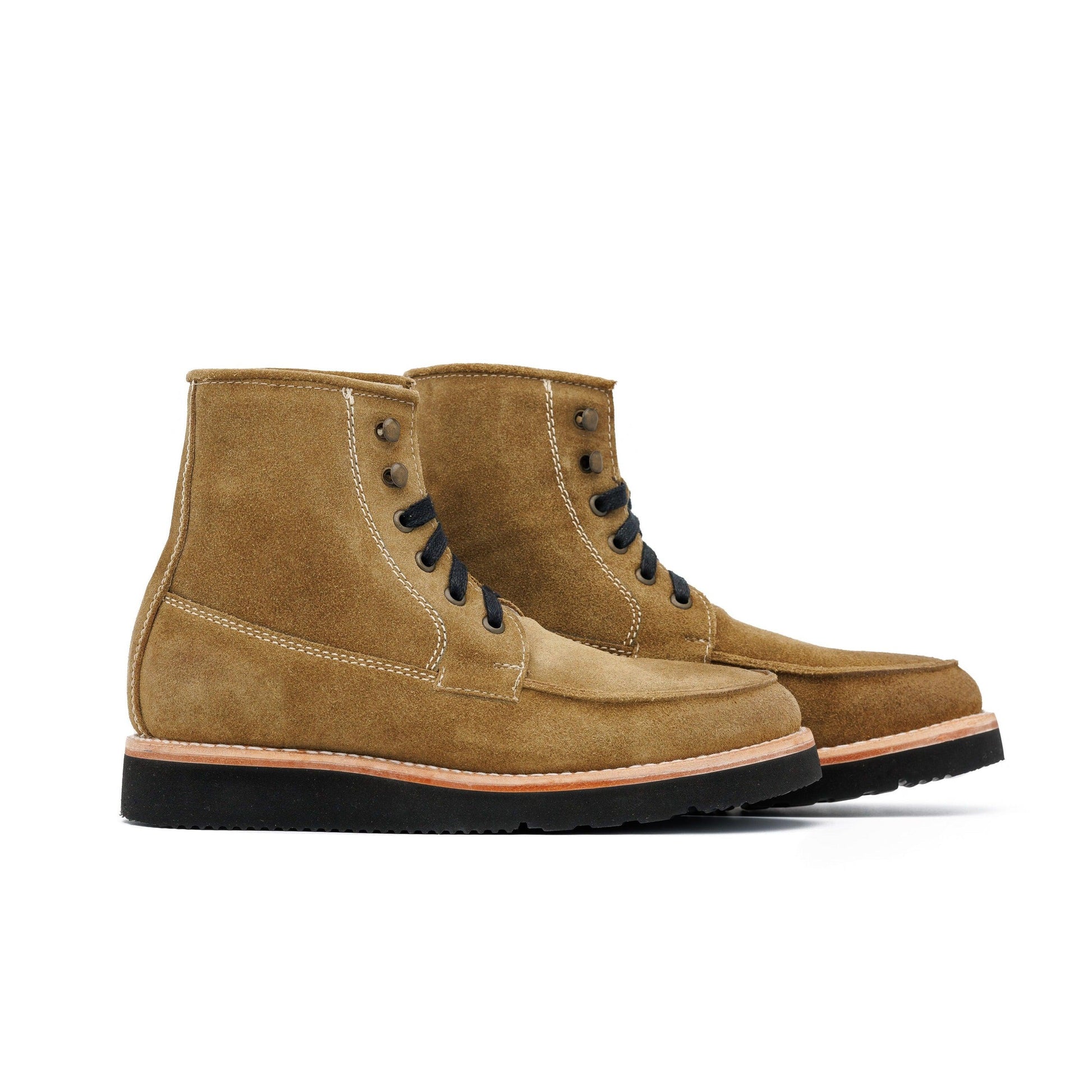 Women's Nomad - Waxed Olive Suede - DIEVIER