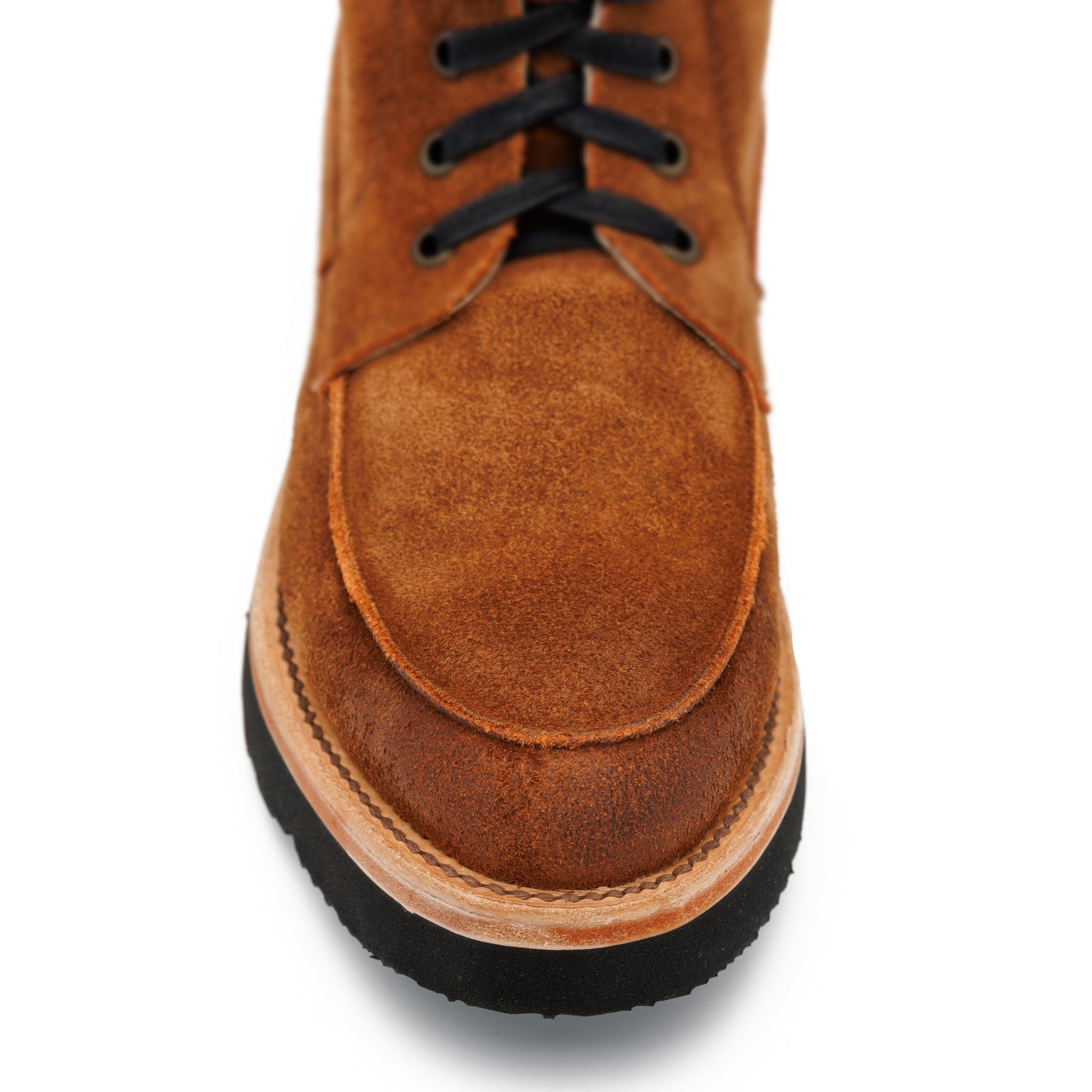 Women's Nomad - Waxed Cognac Suede - DIEVIER