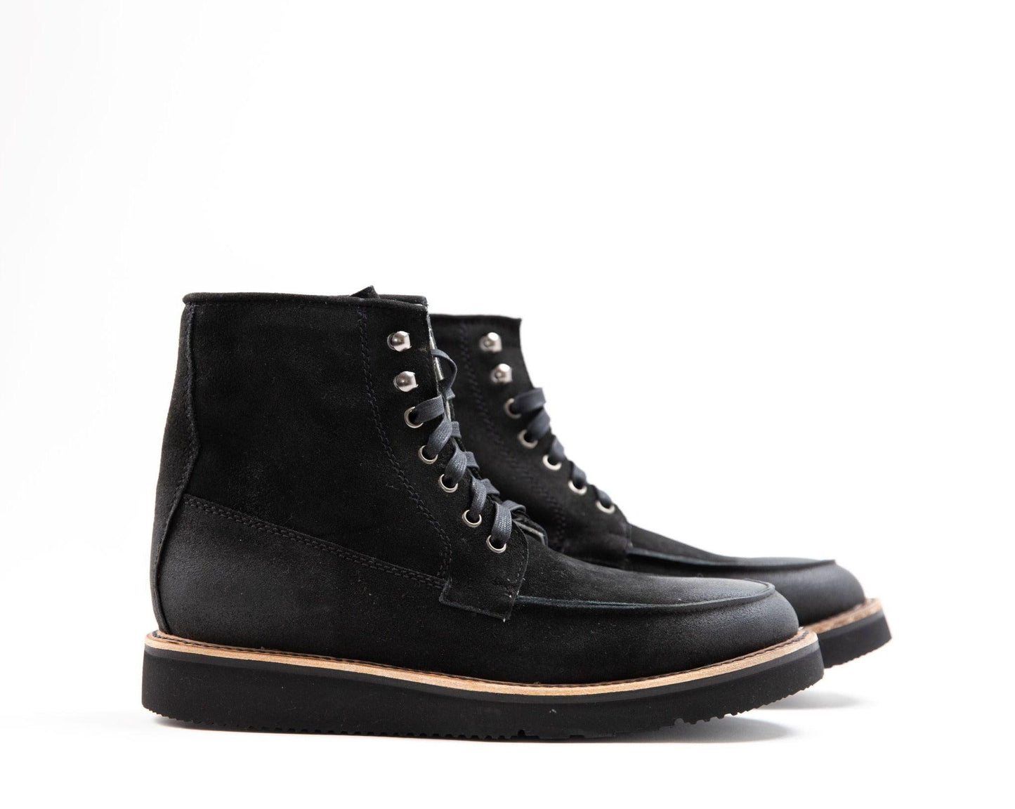 Nomad - Waxed Midnight Suede - DIEVIER