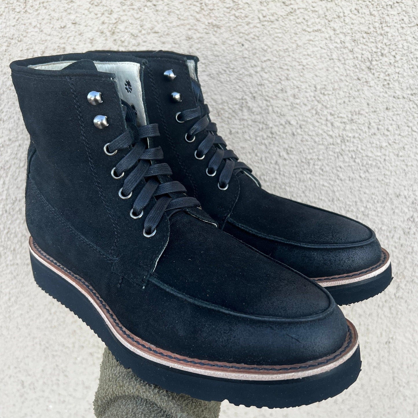 Waxed Suede Midnight Nomad Size 9.5 Item #0798 - DIEVIER